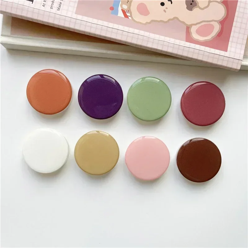 Anneau de doigt pliable 3D mignon, support de téléphone Griptok pour iPhone 16, 15, 14 Pro Max, prise de support, poignée de poche, support rapide