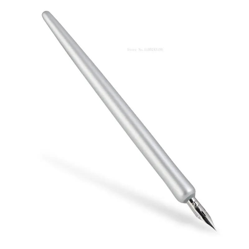 Aluminum Alloy Pen Handle Handmade DIY Painting Graffiti Practice Calligraphy Writing Portable Watercolor Painting Brush Handle