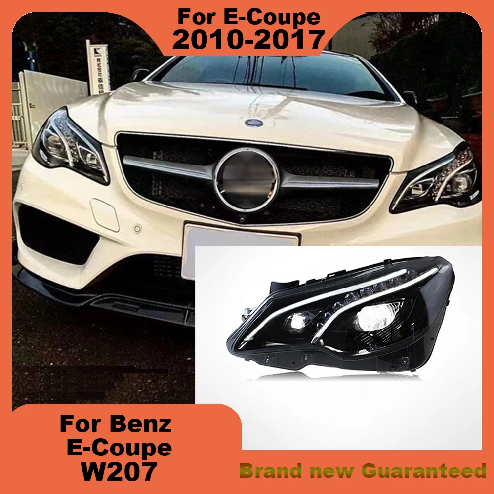 Car For Benz W207 E- Coupe 2010-2017 Headlight upgrade LED Laser Lenses Lamp Head Front Light Daytime running lights Accessories