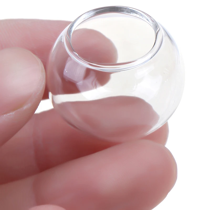 1개 유리 인형집 미니어처 미니 어항 미니 유리 그릇 인형집 액세서리