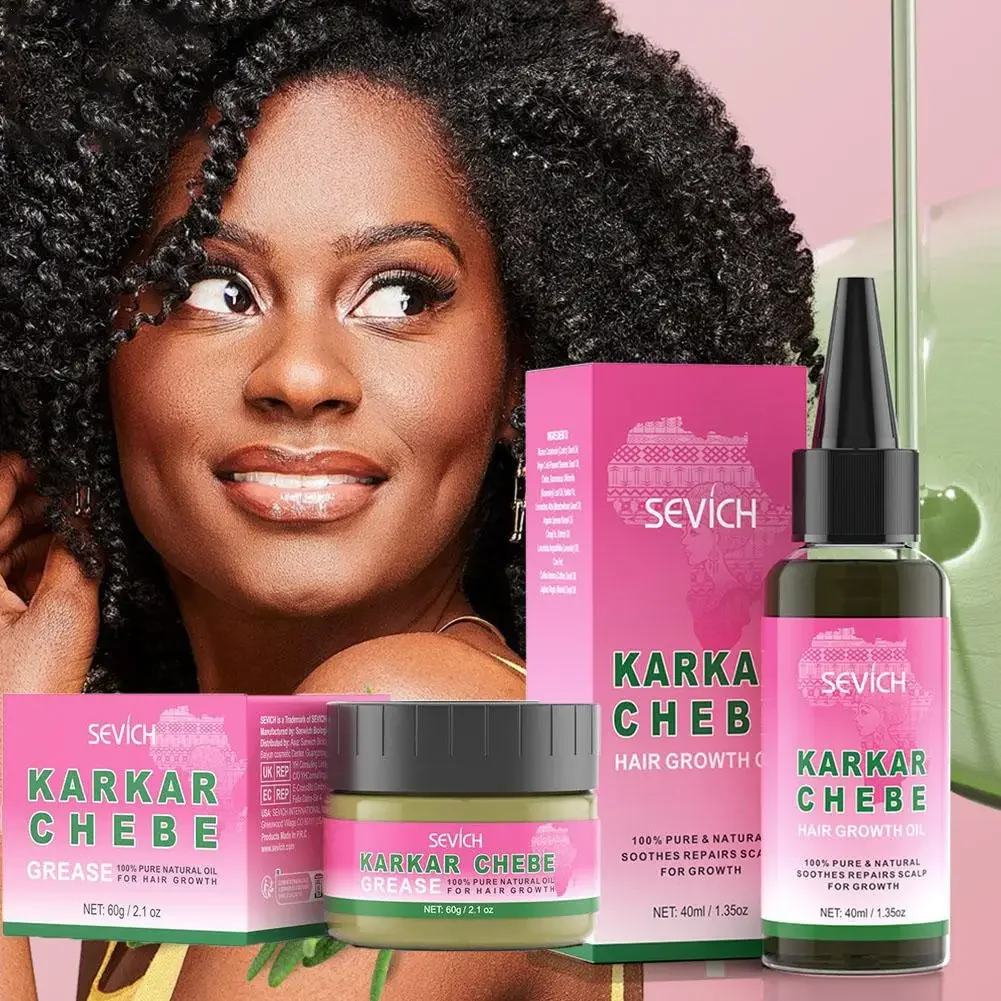 Karkar Oil Chebe Hair Oil Warm Scalp African Scientific Name Croton Gratissimus Traditional Chebe Powder Hair Oil Rich Nutrition