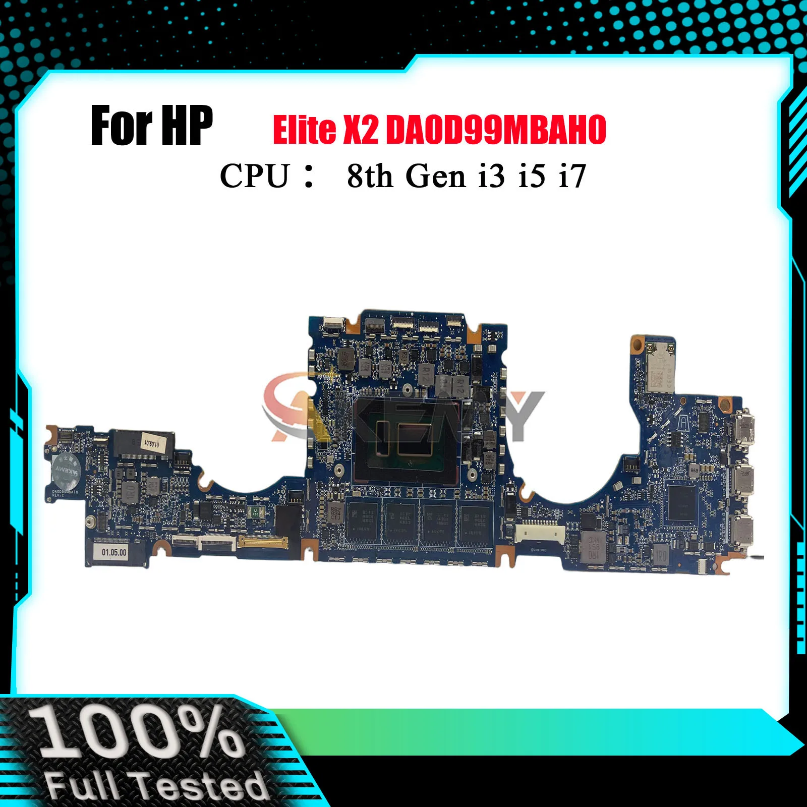

DA0D99MBAH0 Laptop Motherboard For HP Elite X2 1013 G3 With i5 i7 CPU 16GB RAM 100% Fully Tested