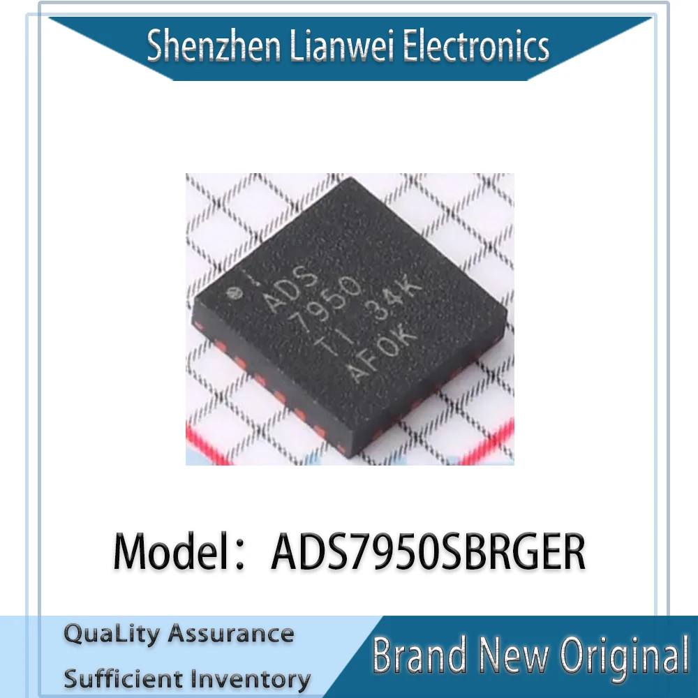 

100% New Original ADS7950SBRGER ADS7950 IC Chipset VQFN-24