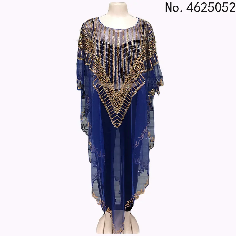 

African Style Dresses for Women Fashion Bazin Hot Drilling Boubou Robe Africaine Femme Muslim Dress Dashiki Gown Africa Clothing