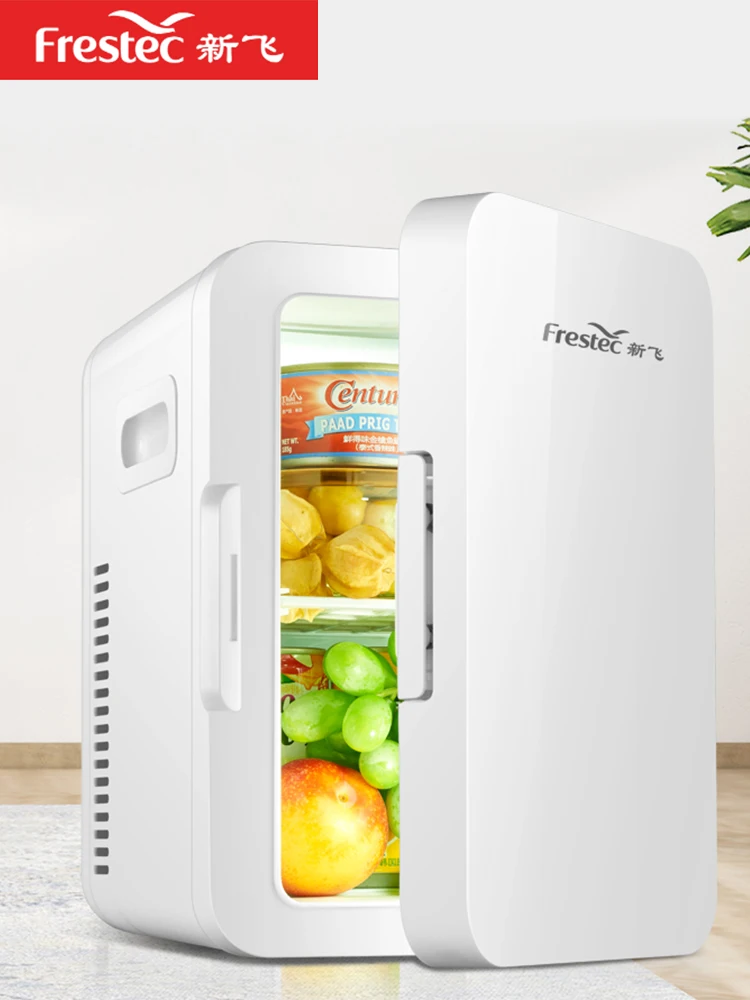 Mini carro pequeno refrigerador, casa dupla finalidade refrigerados cosméticos, beleza especial, 8L