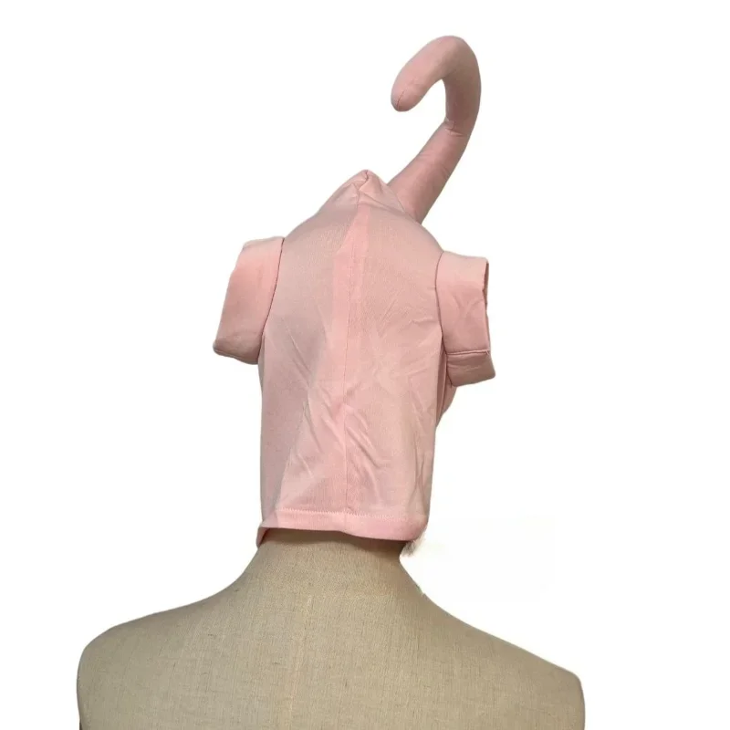 Vet Majin Buu Cosplay Masker Dragon Ball Anime Cos Hoofddeksel Halloween Kostuum Party Stage Performance Prop Unisex Kinderen Geschenken