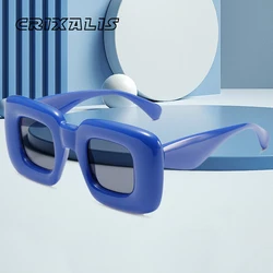 CRIXALIS Oversized Square Sunglasses Women Fashion Inflated Frame Eyewear Men Trend Brand Design Shades Sun Glasses Goggle UV400