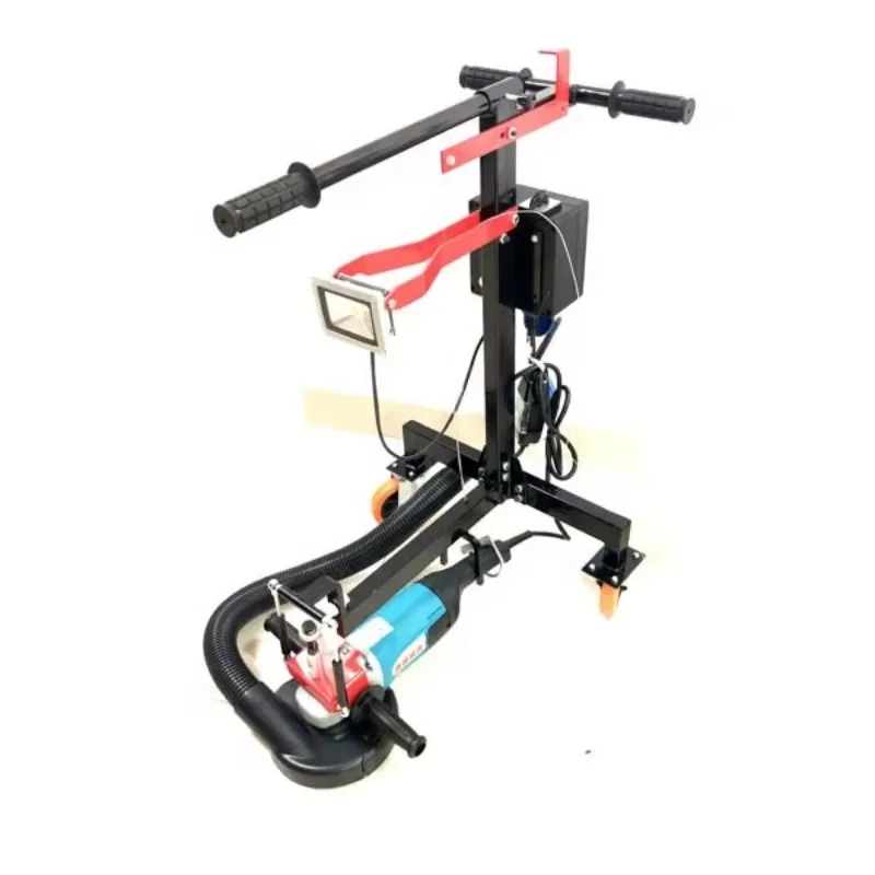 Stone polishing wet angle grinder is easy to handle operating bracket