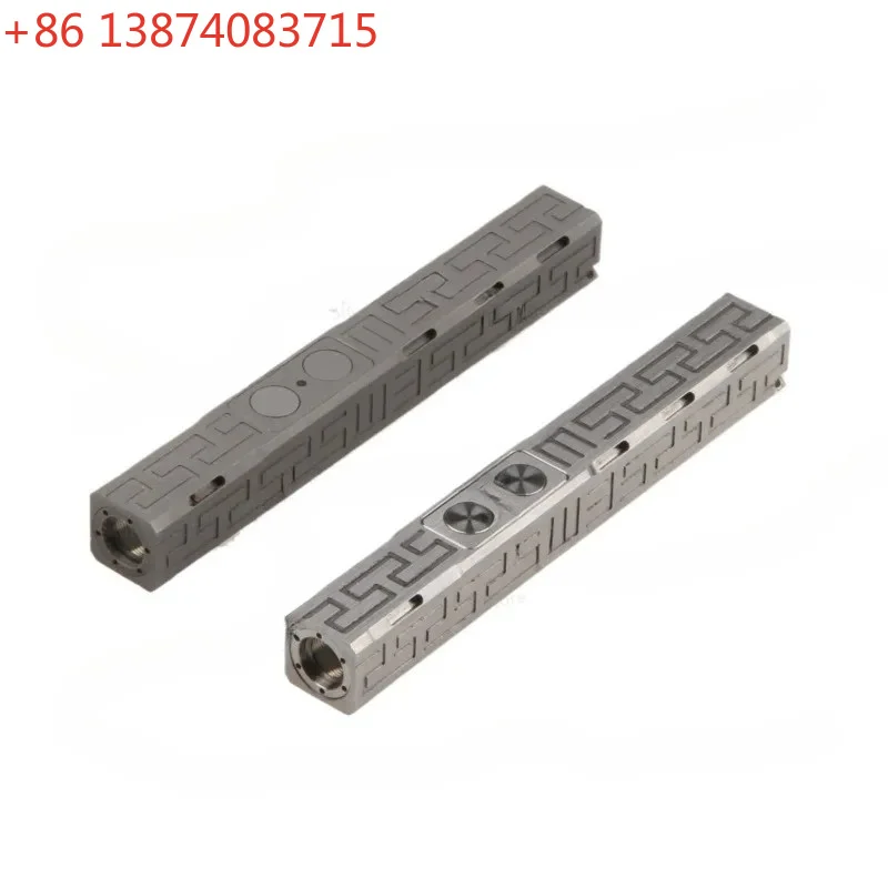 For Laser Flashlight, Stainless Steel Small Square Stick Small Square App Control, Fine Milling Pattern, Finger Star Pen