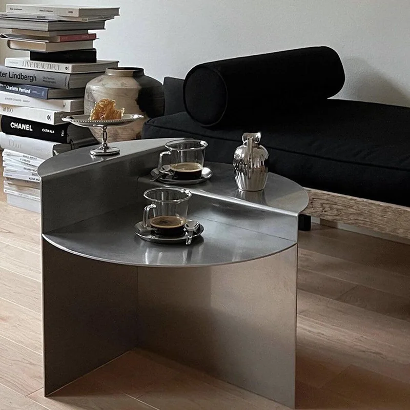 

Metal Round Coffee Table Italian Modern Minimalist Trendy Coffee Table Glamour Rustic Table Basse Salon Furniture For Home