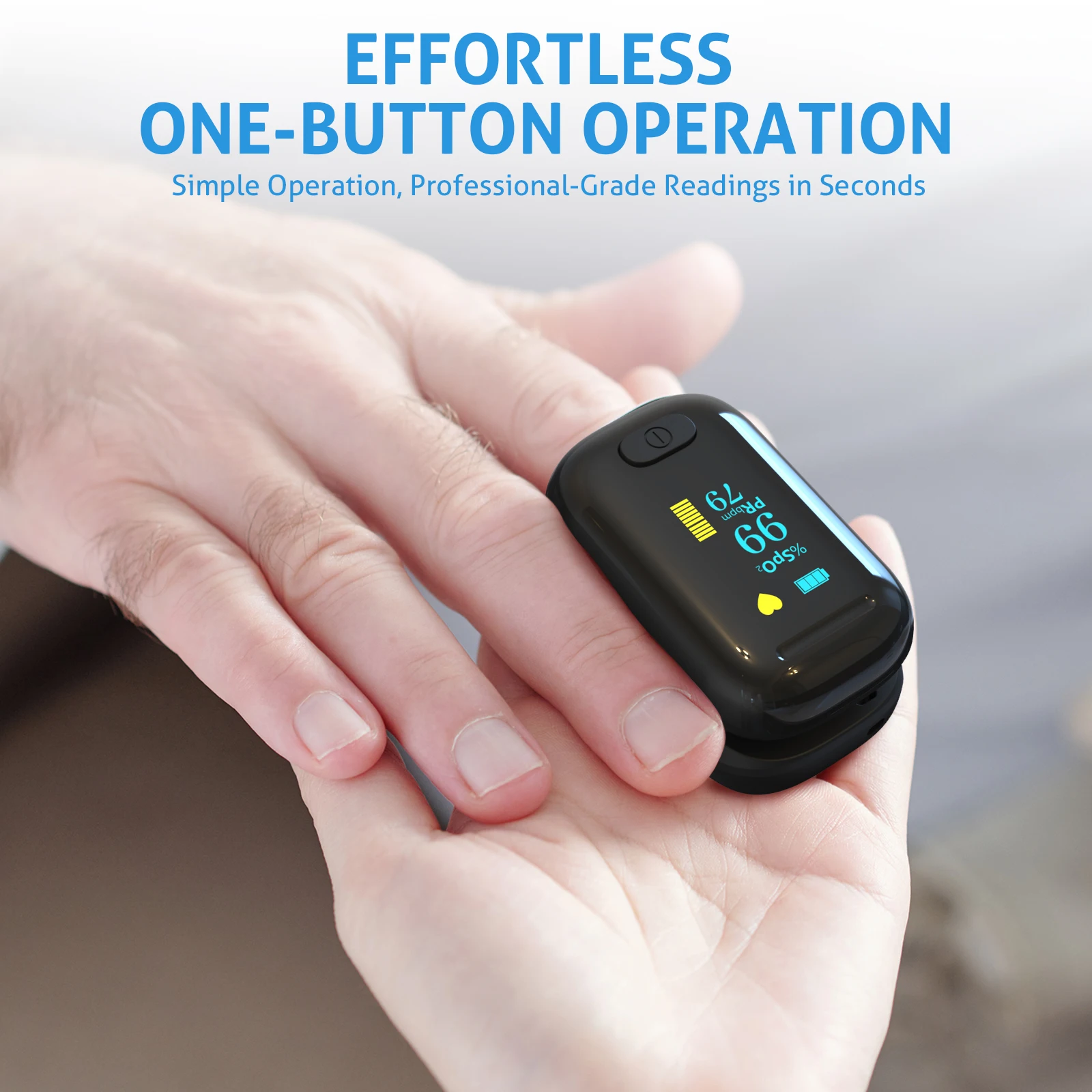 C5AO Fingertip Pulse Oximeter  - Pi Display 评论和价格