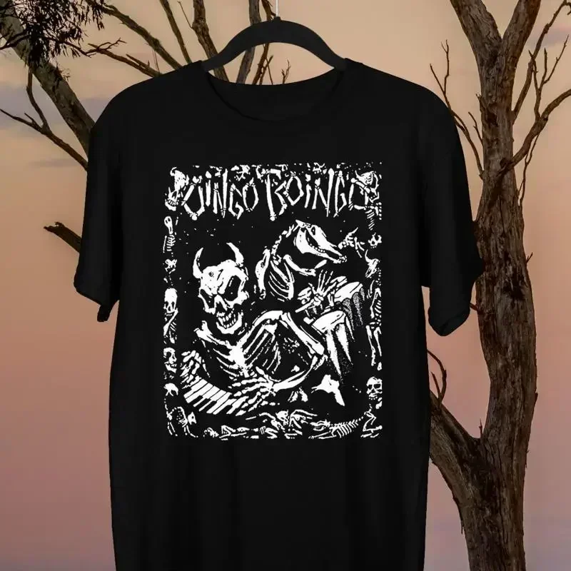 Vintage Oingo Boingo 1994 Halloween Tour Cotton Black S 5XL T Shirt