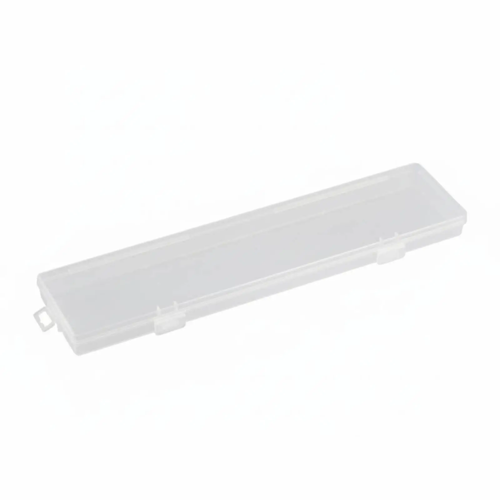 Clear Plastic Box Organizer Stackable Secure Latch for Home Office