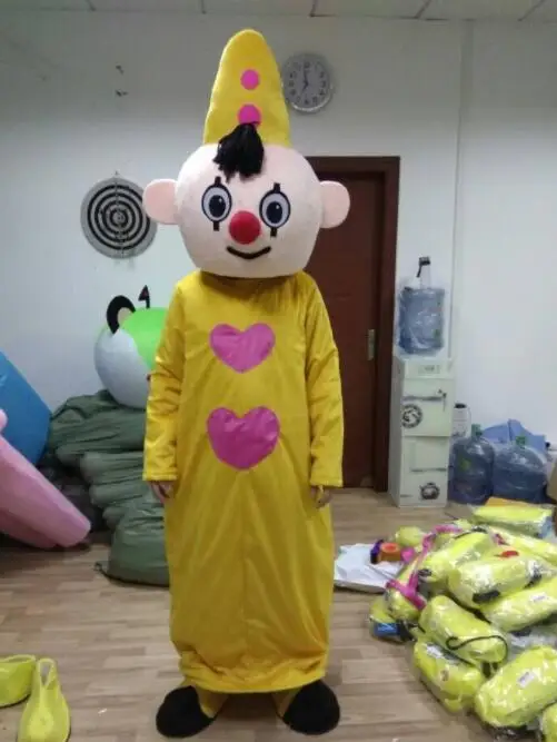 Nieuwe stijl Bumba broers mascotte kostuum Pipo Clown Mascotte Kostuum Cosplay Kostuum Verjaardag Karakter Party Fancy Dress Volwassen