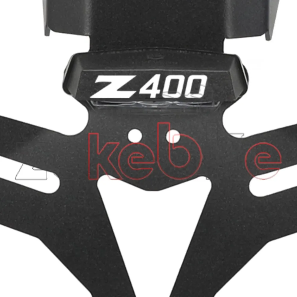 

For Kawasaki Ninja 400/ Z400 500/Z500 24 Motorcycle Adjustable License Plate Holder Bracket Rear Tail Tidy Fender Eliminator Kit