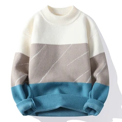 Autumn/Winter New Men's High-Quality Fashion Trend Sweater Men Casual Comfortable Warm Sweaters men Three colors available