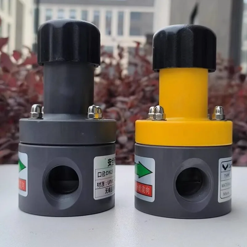 UPVC Back Pressure Safety Relief Valve 1/2