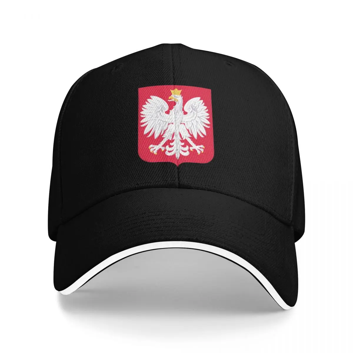 Polish Eagle In Red Shield Coat Of Arms Poland Summer Baseball Caps For Mens Personalized Male Beach Dad Hat Trucker Cap