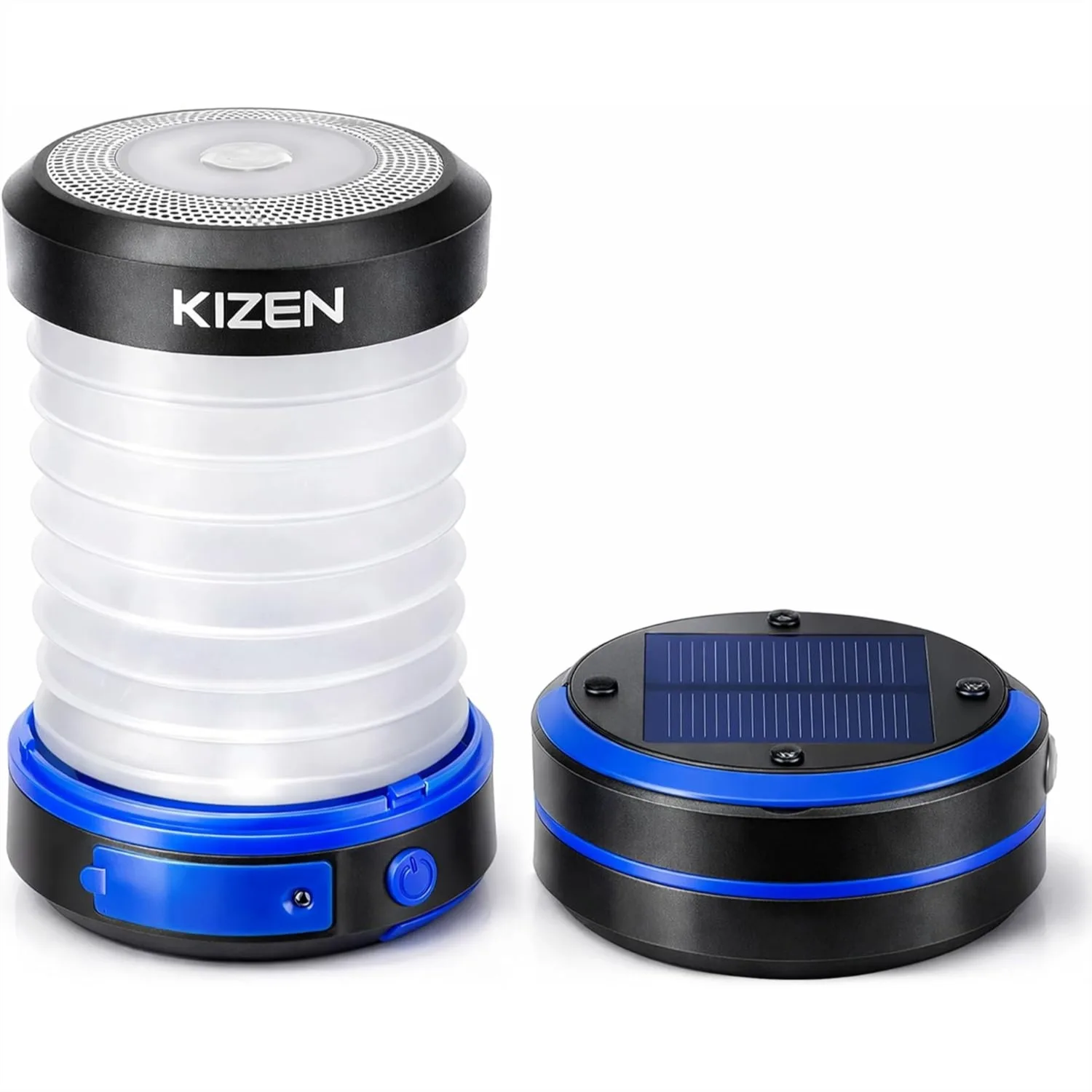 

Collapsible Solar Lantern with USB Rechargeable LED Light for Camping, Power Outages, and Emergency