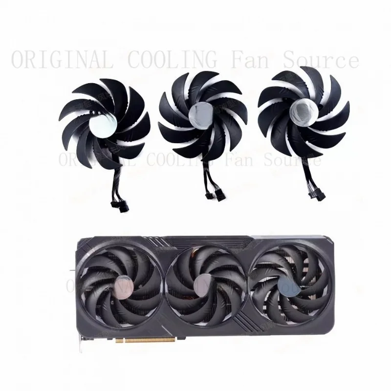 H  FOR GIGABYTE/GIGABYTE RTX4080 4080S 4090 GAMING Graphics Fan PLD10020S12H *rr