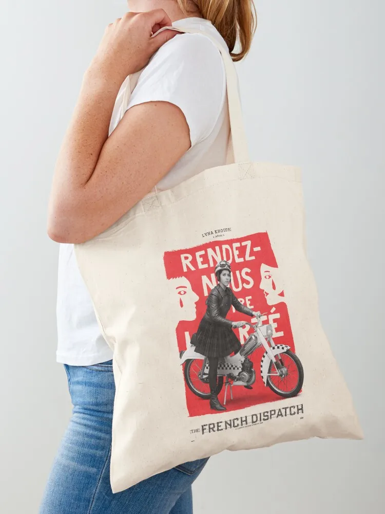 The French Dispatch (Wes Anderson) Timothee Chalamet, Saoirse Ronan, Adrien Brody, Lyna Khoudri Tote Bag