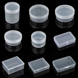 1PCS Plastic Box Jewelry organizer Box Gift Jewelry Box Beads Ring Earring Jewelry Boxes For Jewelry Packing storage