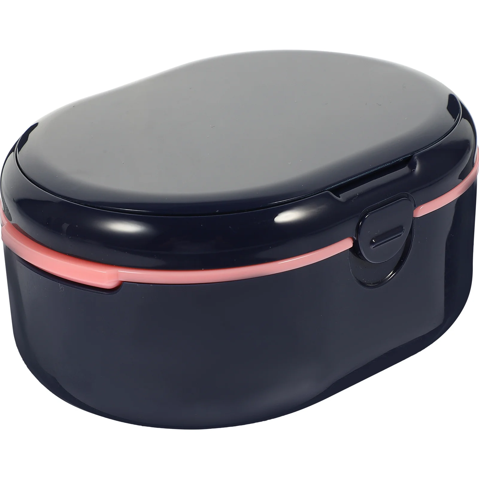 Orthodontic Retainer Box Small Portable Braces Storage Case Denture Cleaning Container Multi-Function Travel Holder