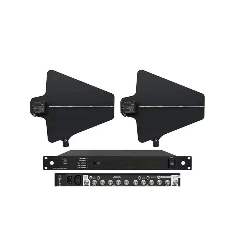 Antenna Distribution System UA844 Wireless Microphone XLR Connector UHF Power Distribution Signal Booster Amplifier
