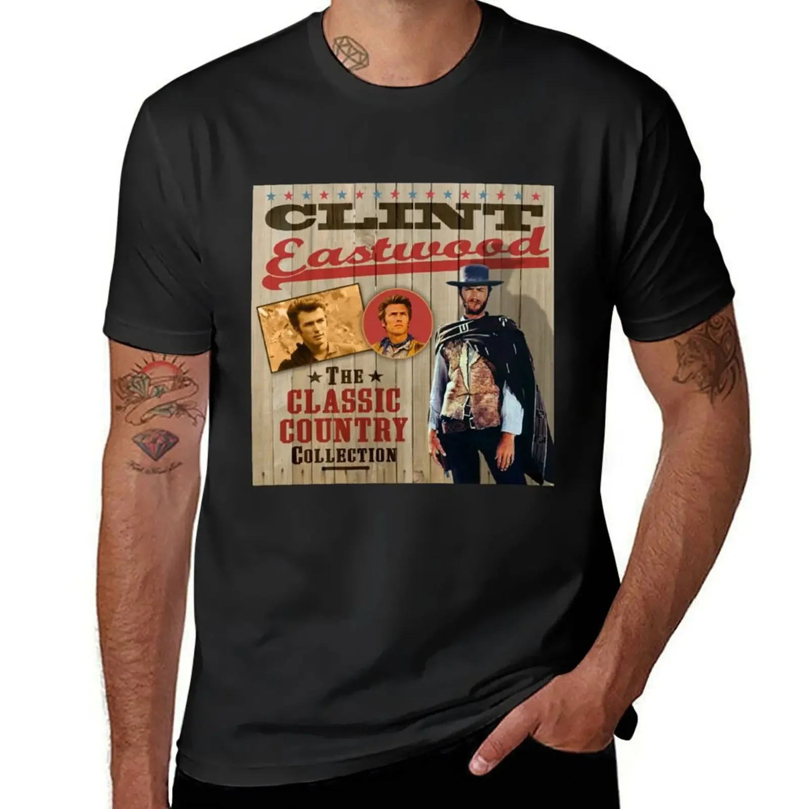 Clint Eastwood - The Ultimate Country Collection T-Shirt basketball graphic tees sports fans t shirts for men