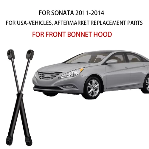 2 uds soportes de elevación de capó delantero amortiguador para Sonata 2011-2014 6489