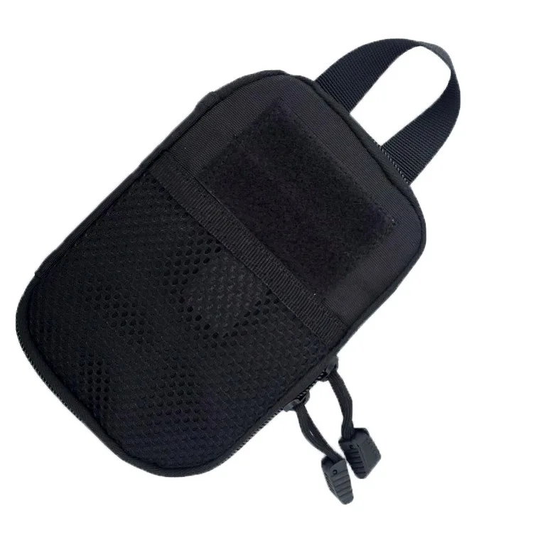 Portable Tactical EDC MOLLE Medical Waist Pouch, First Aid Bag with Phone Holder for Camping Hunting
