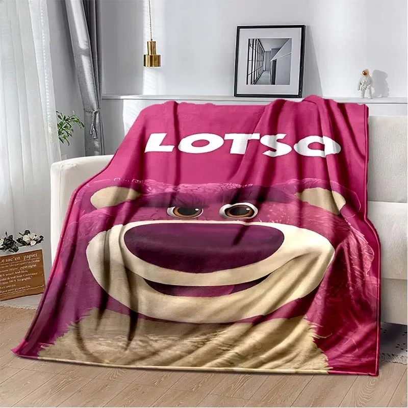 

Fashionable HD Cartoon Flannel Printed Blanket Bedroom Livingroom Bed Warm Soft Comfortable AirConditioner OfficeThrow Gift