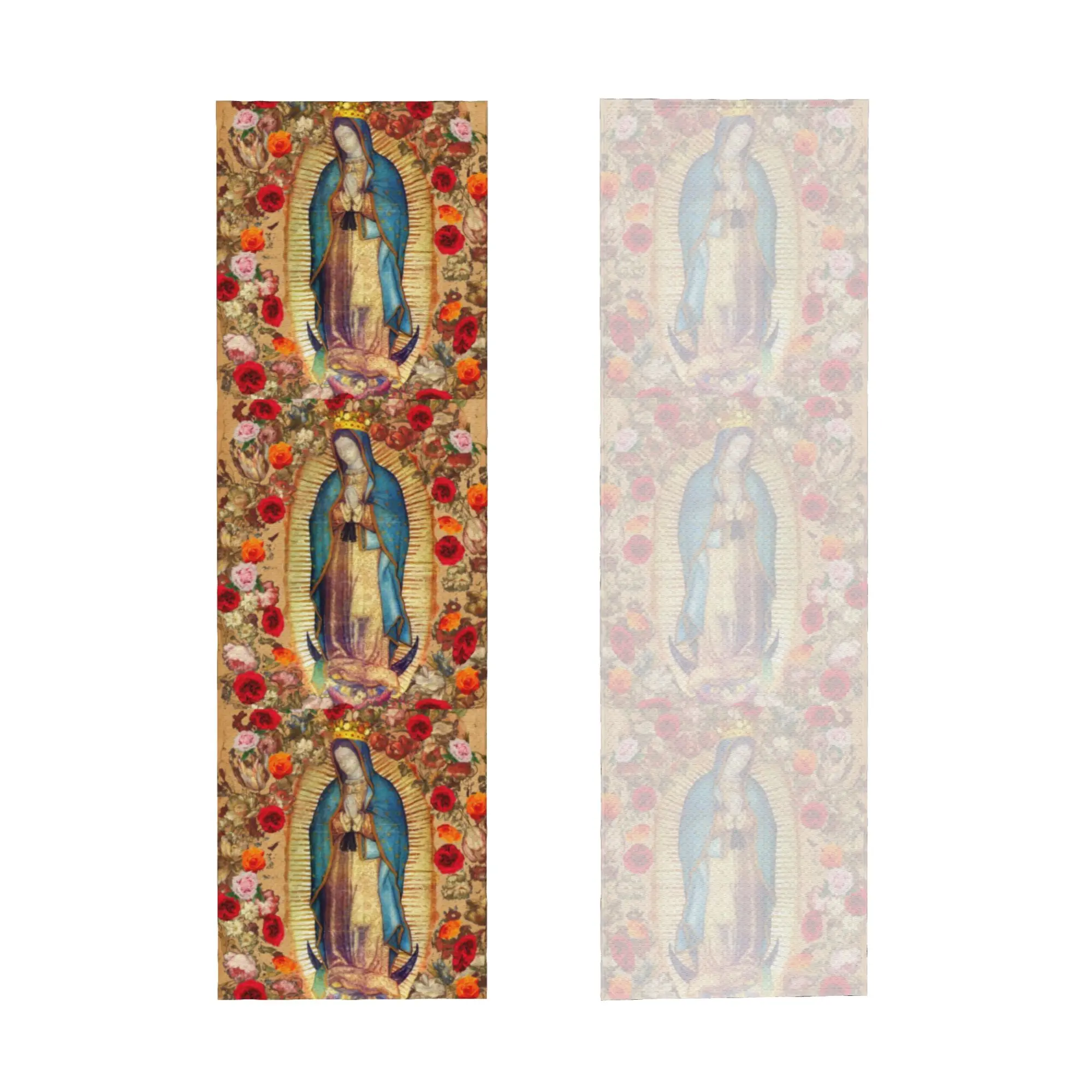 Our Lady of Guadalupe Virgin Mary Cold Exercise Towel Quick Dry Face Towel Catholic Mexico Poster Bath Towels