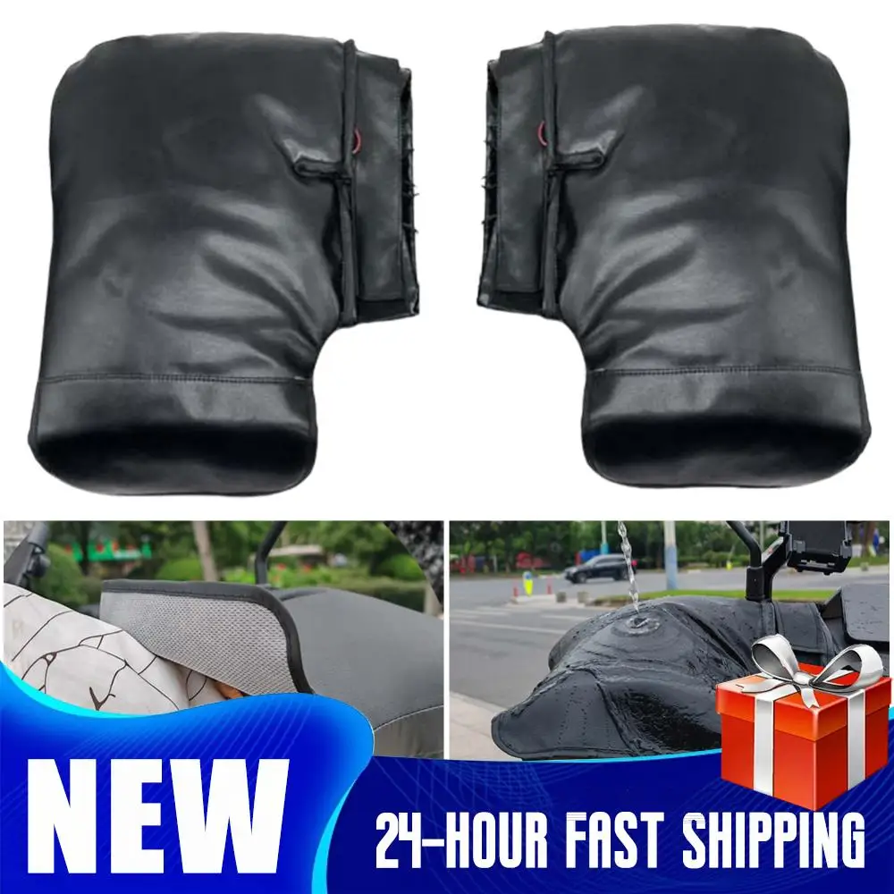 

Electric Heating Handlebar Glove Windproof Motorcycle Handlebar Muffs Hand Warmer Rainproof Riding Winter Warmer Thermal Glove ﻿