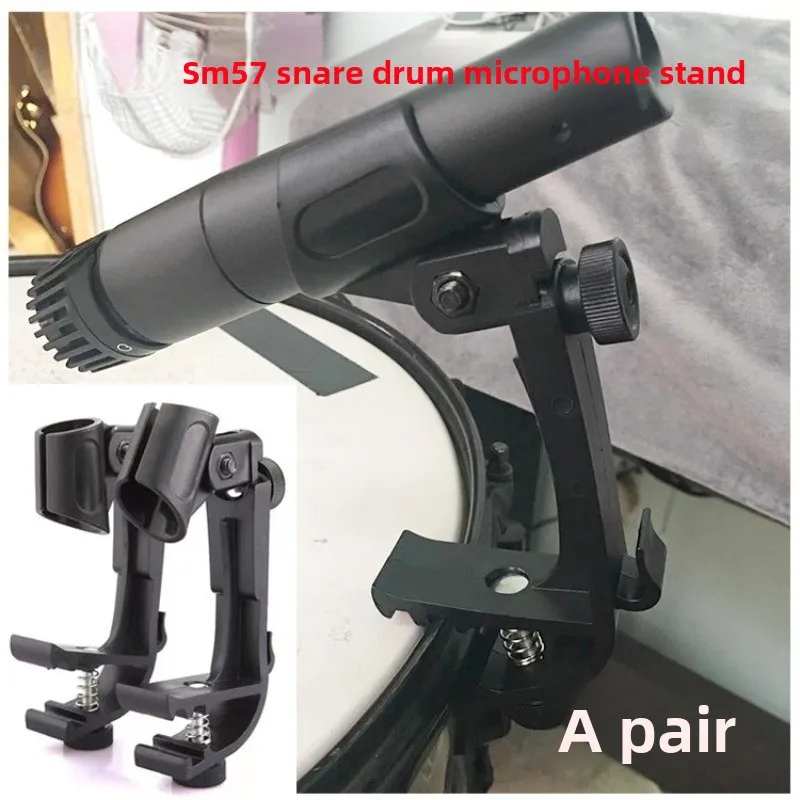 Soporte de abrazadera para micrófono de batería Shure SM57 SM58 Beta58A