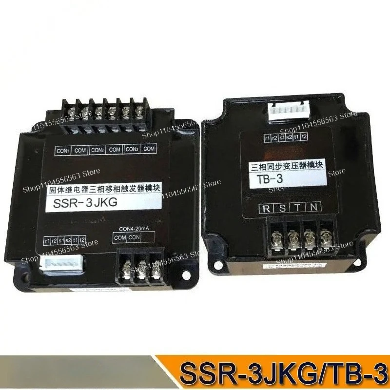 SSR-3JKG TB-3 Three Phase Phase-shift Trigger Module for SSR Solid State Relay Motor Speed Control Industrial Power Regulation