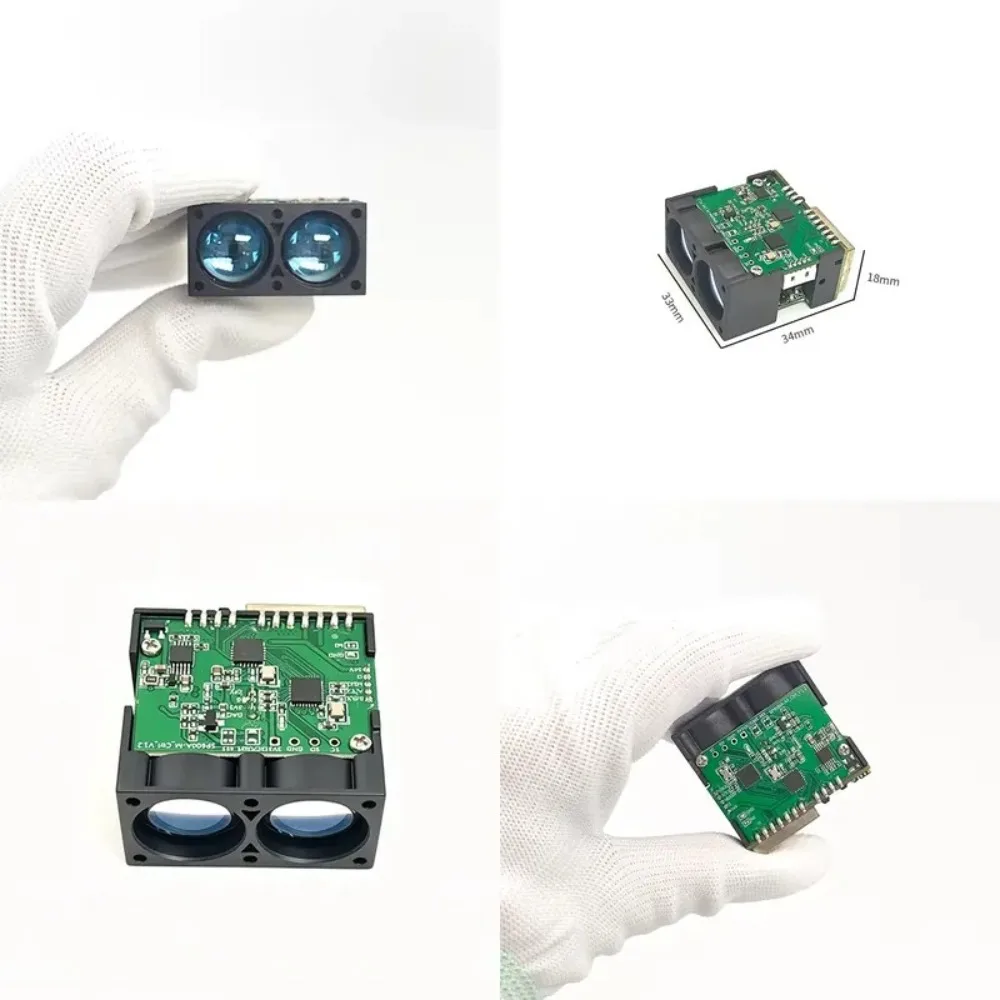 PT-100H-JS Aerial 905nm Rangefinder Module 300Hz IIC 100m Rangefinder Sensor Module for Wind Power