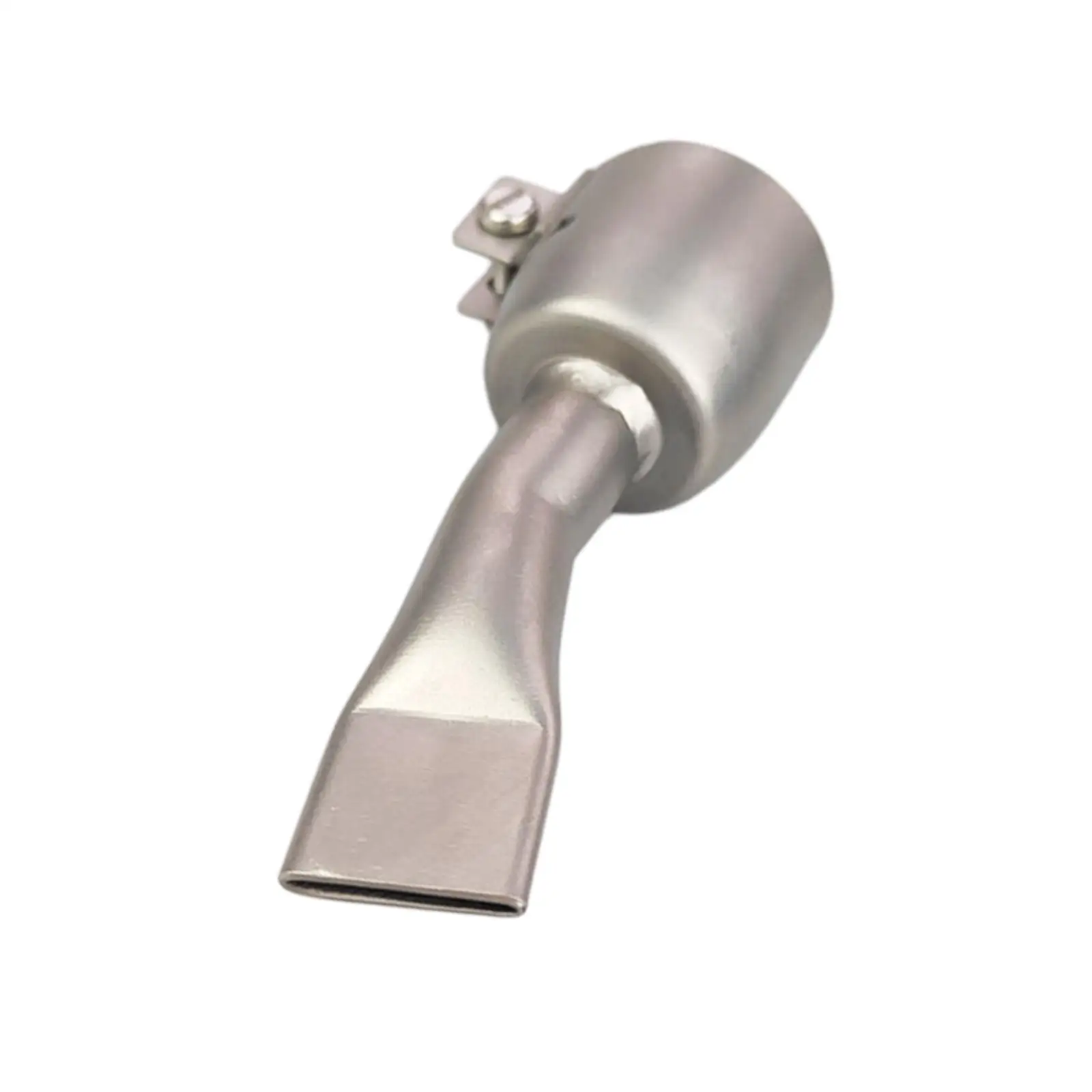 Welding Flat Nozzle Stainless Steel 2cm Quick Replace Heat Resistant Welding Accessories for PVC Coil Welding Machine