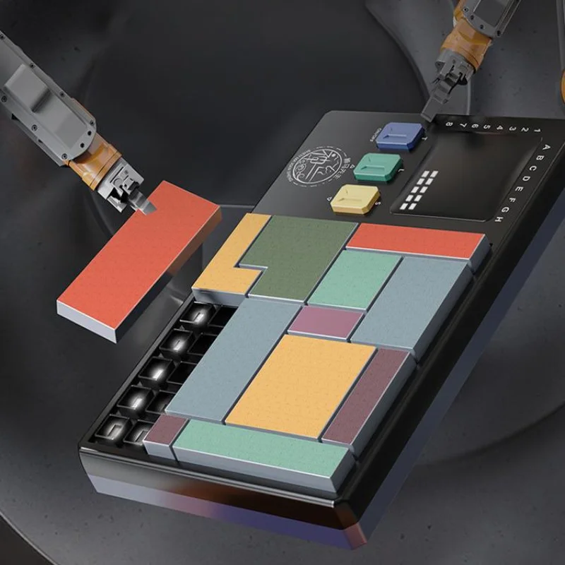 Youpin جديد السيد Shenma الذكية التفكير المنطقي بازل قطع الإلكترونية لغز آلة لغز لعبة لعب للأطفال هدايا الاطفال