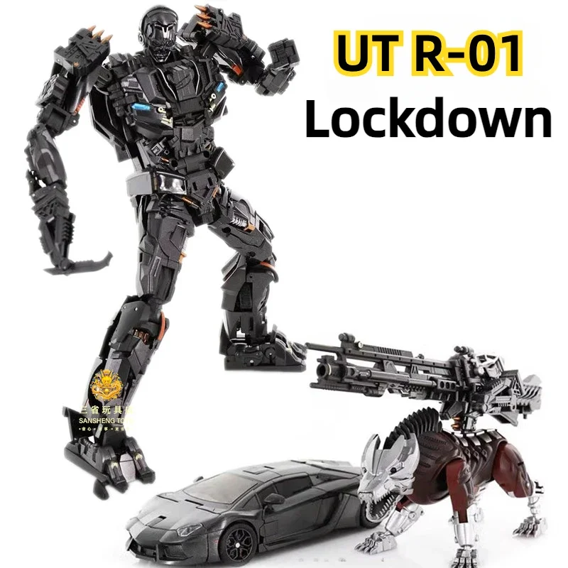 

IN STOCK Transformation Unique Toys UT R01 R-01 Y-05 Lockdown Kill Movie 4 Alloy Action Figure Robot Toy Collect Gift