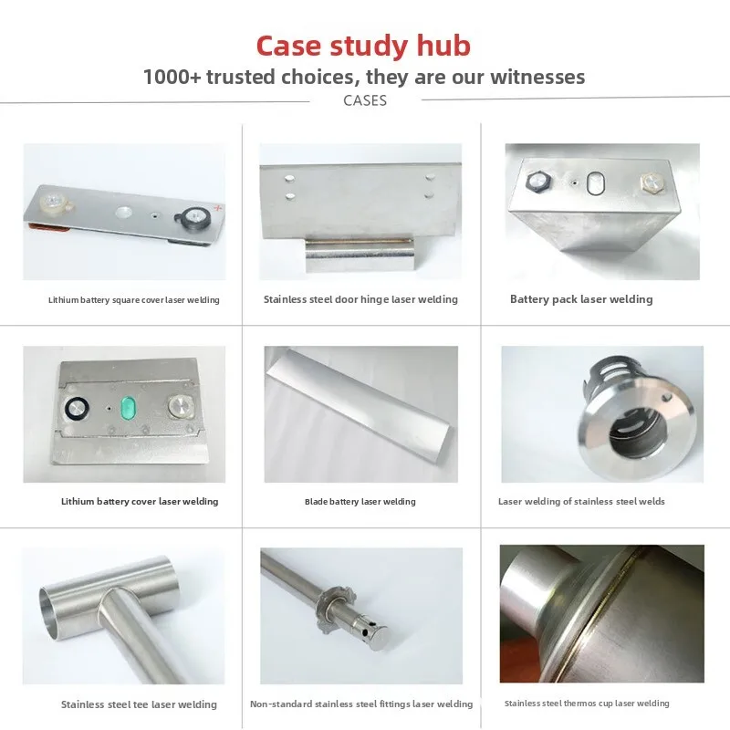 Three-In-One Laser Fully Automatic Stainless Carbon Steel Titanium Copper Aluminum Water-Cooled Industrial Small Welding Machine