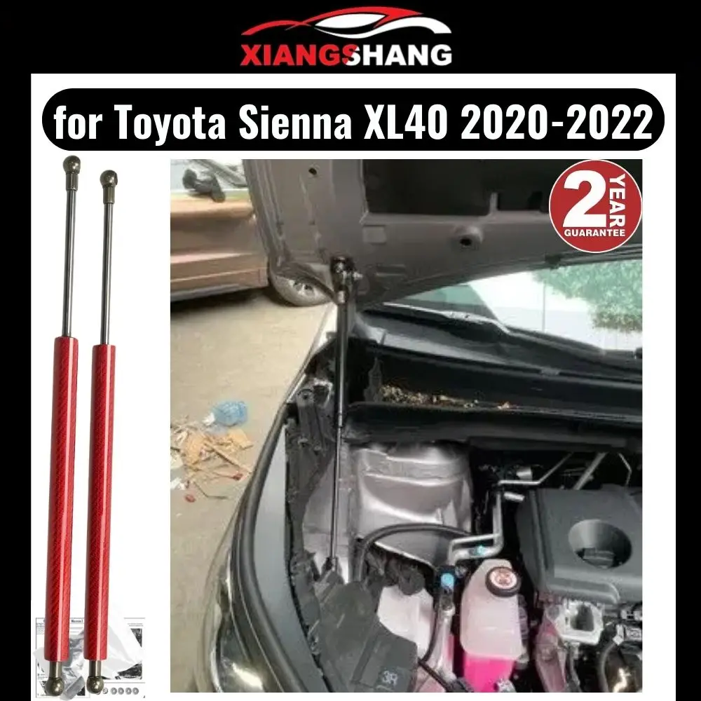 Hood Damper for Toyota Sienna XL40 2020 2021 2022 Gas Strut Lift Support Front Bonnet Modify Gas Springs Shock Absorber