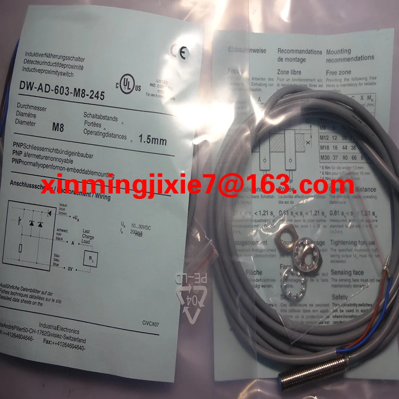 in stock sensor  proximity switch   DW-AD-601-M5 DW-AD-603-M8-245 DW-AS-503-M18-390 DW-AS-509-M18-390  quality guarantee