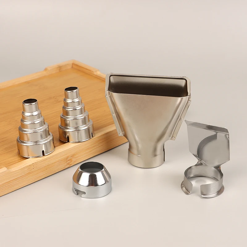 5pcs/set Stainless Steel Hot Air  Heat Resisting Nozzles Fast Heating Heat Blower Nozzles