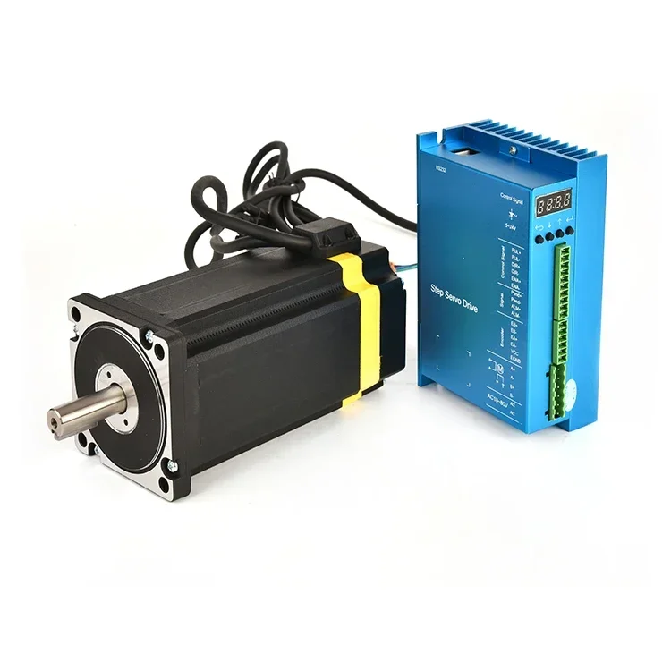 12.5N.m Closed Loop Stepper Motor With Encoder Kit Set For Embroidery Machine Nema34
