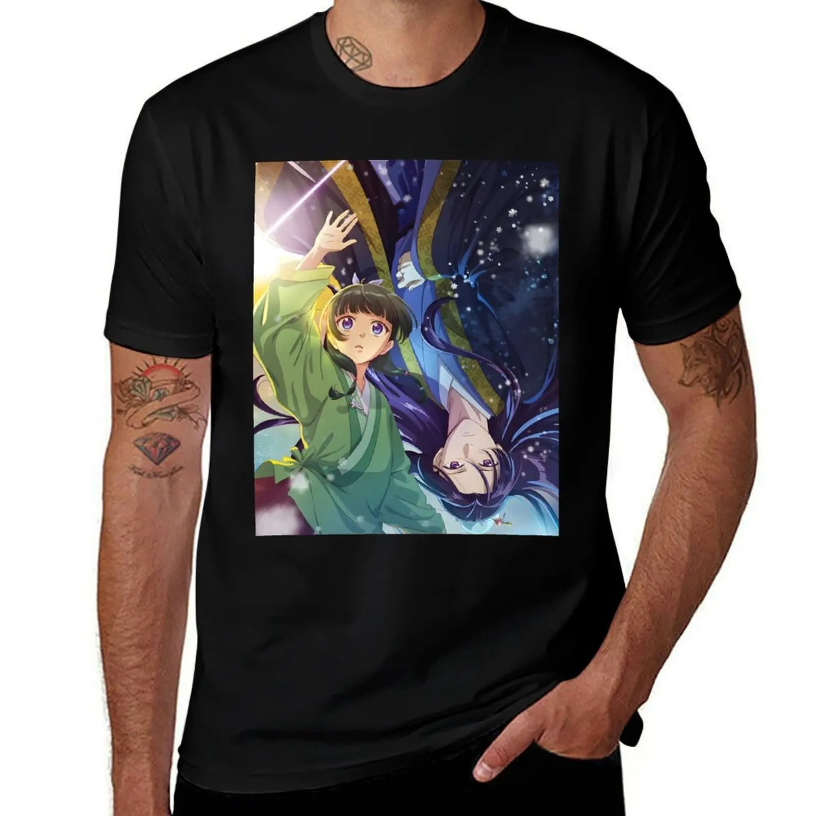 

Kusuriya no Hitorigoto - футболка Winter Time, незаменимая футболка, забавные футболки, хлопковая футболка