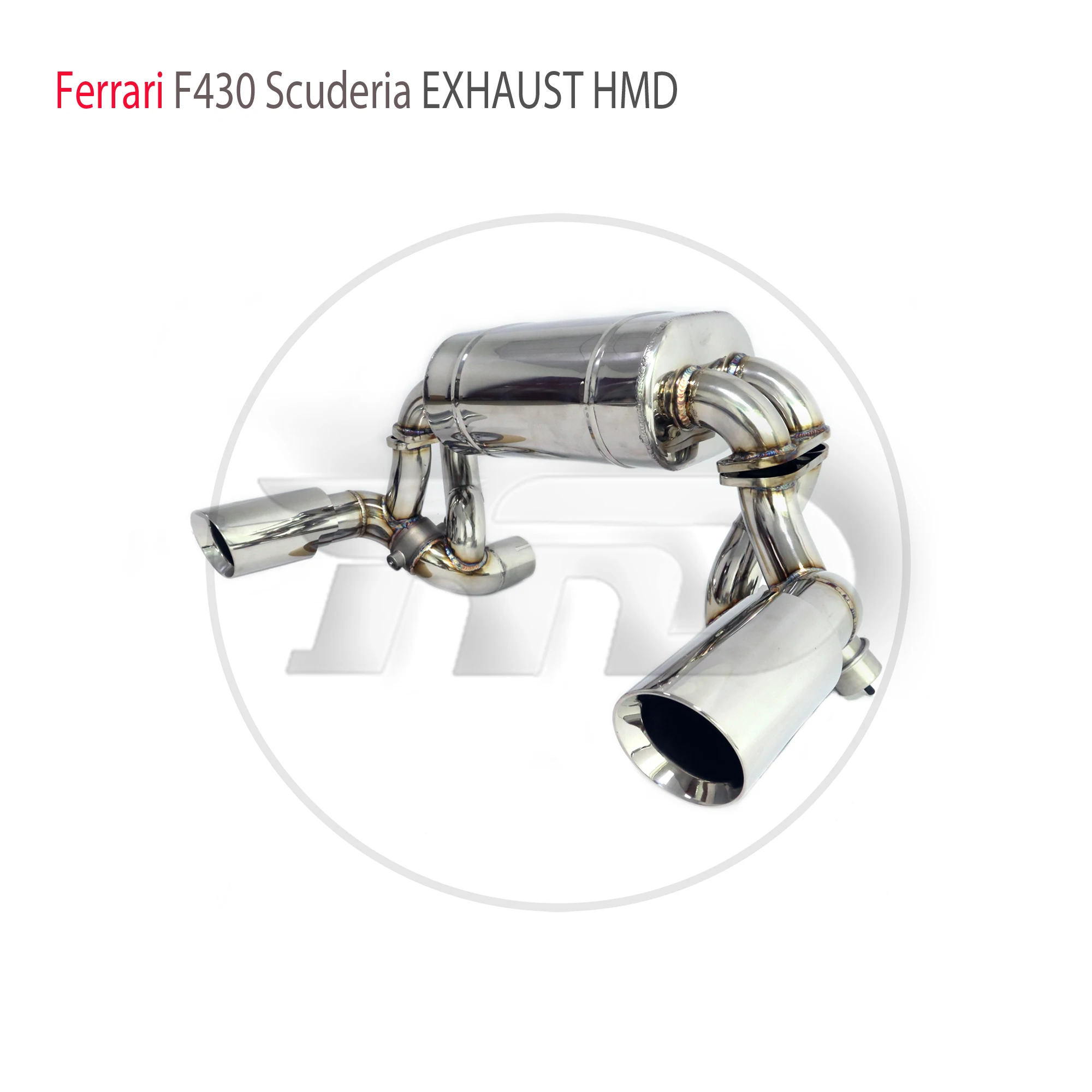 

HMD Stainless Steel Exhaust System Performance Catback for Ferrari F430 Scuderia Valve Muffler