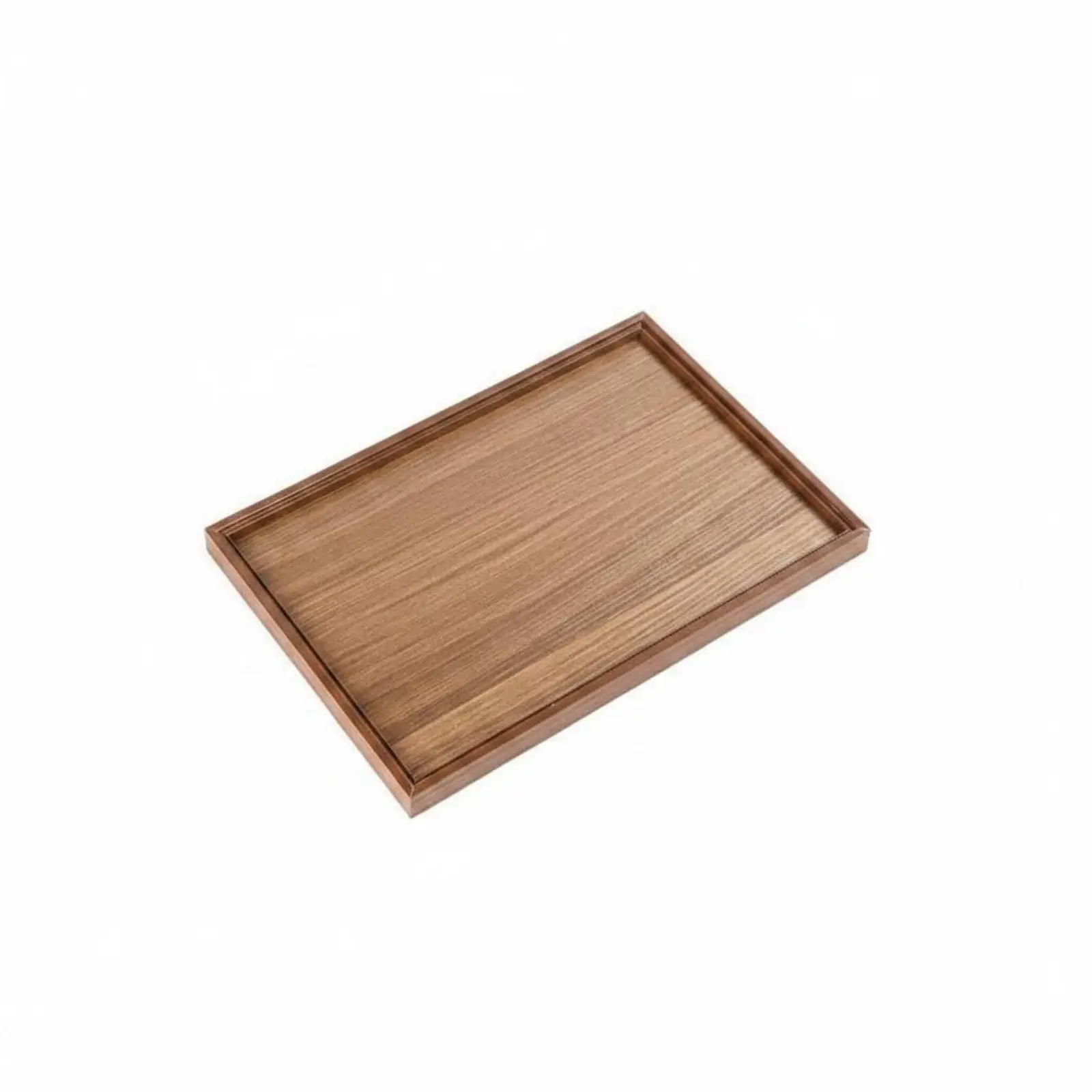 Wooden Miniature Showcase Stand for Diorama Base with Sand Table Tray for Model Terrain Display and Collector Art
