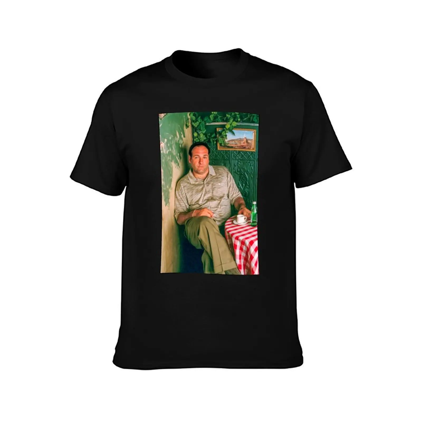 Tony Soprano: The Gabagool Commendatore T-Shirt Summer Casual Cotton Tee Oversized Streetwear Tops Vintage Graphic Print