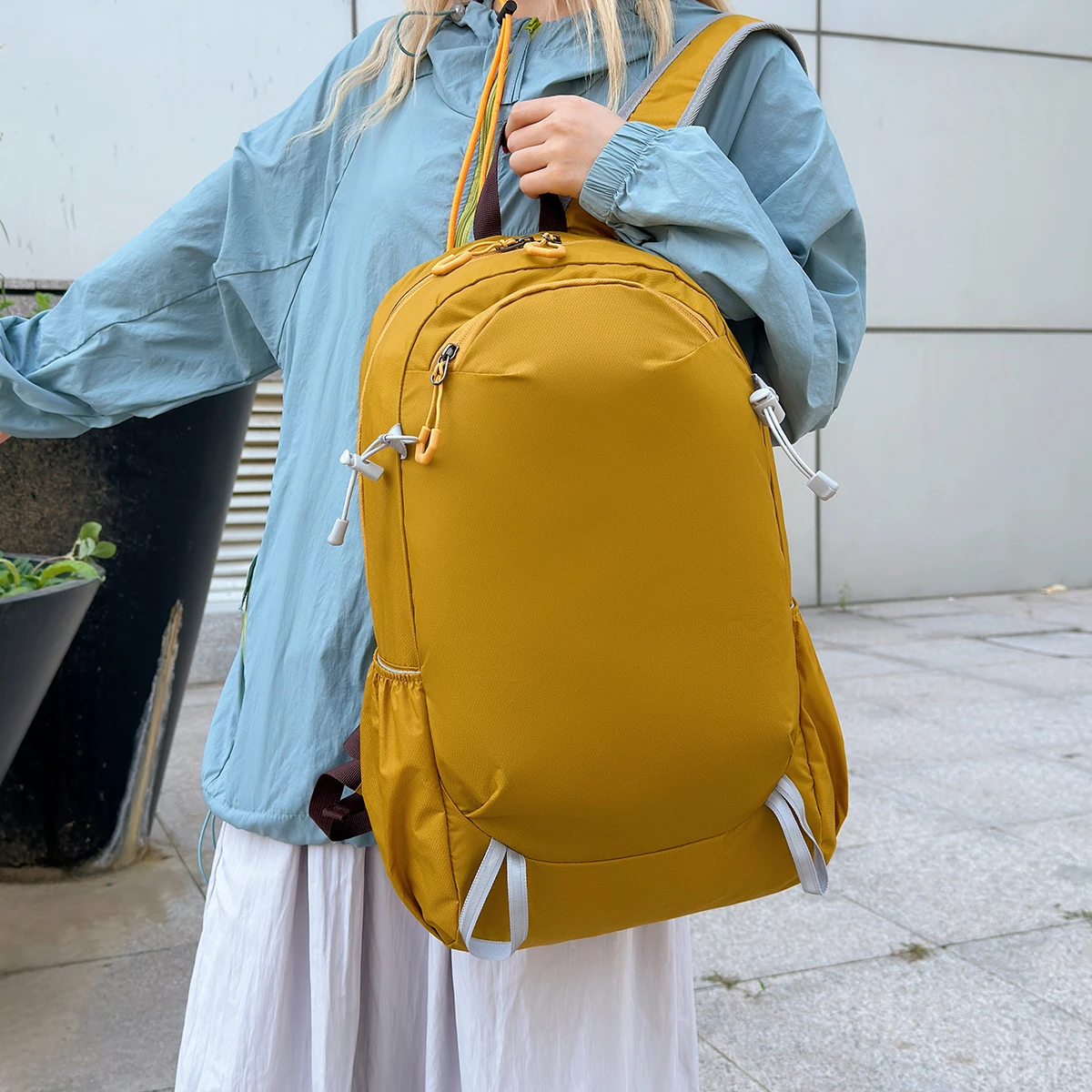 Outdoor Hiking Backpack for Women, Lightweight, Waterproof, Ultra-Light Sports Backpack, Camping, Travel, Mountain Climbing, Lightweight Backpack, Cycling